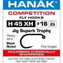 Hanak 45 XH Barbed Jig Hook - Funky Fly Tying