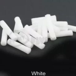 Funky 3.5mm Boobie Eyes Pack Of 20 - Funky Fly Tying -Fly Tying Materials Sales 3.5mm Boobie Eyes Pack of 20 White 1