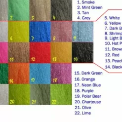 Bestway Neer Hair - Funky Fly Tying -Fly Tying Materials Sales Bestway Neer Hair 2