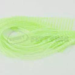 Hareline Chicone Regular Crusher Legs - Funky Fly Tying -Fly Tying Materials Sales Chicone Regular Crusher Legs Barred Fl Chartreuse