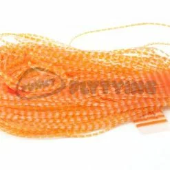 Hareline Chicone Regular Crusher Legs - Funky Fly Tying -Fly Tying Materials Sales Chicone Regular Crusher Legs Barred Orange 1