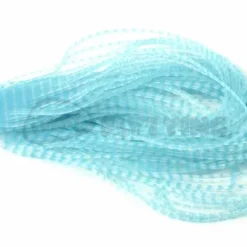 Hareline Chicone's Micro Crusher Legs - Funky Fly Tying -Fly Tying Materials Sales Chicones Micro Crusher Legs Barred Blue 1