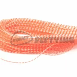 Hareline Chicone's Micro Crusher Legs - Funky Fly Tying -Fly Tying Materials Sales Chicones Micro Crusher Legs Barred Fl Orange 1