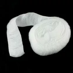 Hareline Chocklett's Body Wrap - Funky Fly Tying -Fly Tying Materials Sales Chockletts Body Wrap UV White