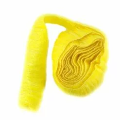 Hareline Chocklett's Body Wrap - Funky Fly Tying -Fly Tying Materials Sales Chockletts Body Wrap Yellow 1