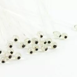 Funky Shrimp Eyes - Funky Fly Tying 28 Funky Shrimp Eyes - Funky Fly Tying -Fly Tying Materials Sales DNA Funky Shrimp Eyes Crystal Pearl