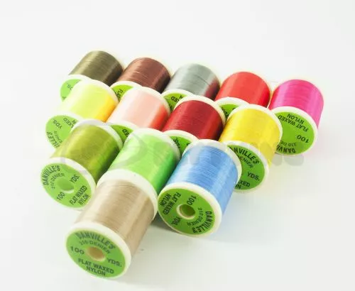 Danville's Danvilles Flat Waxed Nylon 210 Denier - Funky Fly Tying 3 Danville's Danvilles Flat Waxed Nylon 210 Denier - Funky Fly Tying