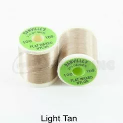 Danville's Danvilles Flat Waxed Nylon 210 Denier - Funky Fly Tying 47 Danville's Danvilles Flat Waxed Nylon 210 Denier - Funky Fly Tying -Fly Tying Materials Sales Danvilles Flat Waxed Nylon 210 Denier Light Tan 1