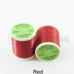 Danville's Danvilles Flat Waxed Nylon 210 Denier - Funky Fly Tying 42 Danville's Danvilles Flat Waxed Nylon 210 Denier - Funky Fly Tying -Fly Tying Materials Sales Danvilles Flat Waxed Nylon 210 Denier Red