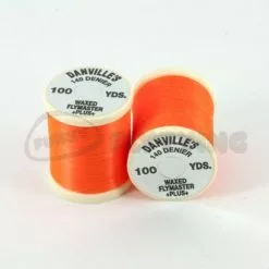 Danville's Flymaster 140 - Funky Fly Tying -Fly Tying Materials Sales Danvilles Flymaster 140 Fl Orange 3
