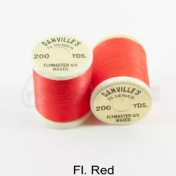 Danville's Flymaster 70 Denier Thread - Funky Fly Tying -Fly Tying Materials Sales Danvilles Flymaster 6 0 70 Denier Thread Fl Red