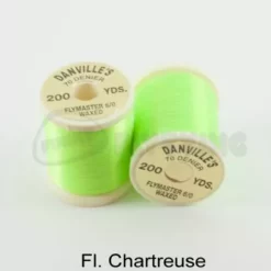 Danville's Flymaster 70 Denier Thread - Funky Fly Tying -Fly Tying Materials Sales Danvilles Flymaster 6 0 70 Denier Thread Fluo Chartreuse