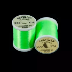Danville's Flymaster 70 Denier Thread - Funky Fly Tying -Fly Tying Materials Sales Danvilles Flymaster 6 0 70 Denier Thread Fluo Green