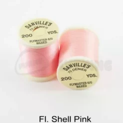 Danville's Flymaster 70 Denier Thread - Funky Fly Tying -Fly Tying Materials Sales Danvilles Flymaster 6 0 70 Denier Thread Fluo Shell Pink 1
