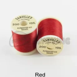Danville's Flymaster 70 Denier Thread - Funky Fly Tying -Fly Tying Materials Sales Danvilles Flymaster 6 0 70 Denier Thread Red 1