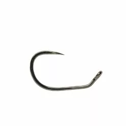 Fulling Mill 5125 Jig Force Short Black Nickel Barbless - Funky Fly Tying