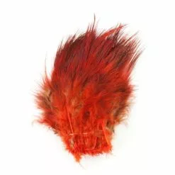 Fish Hunter Strung Ringneck Pheasant Rump Hackle - Funky Fly Tying 38 Fish Hunter Strung Ringneck Pheasant Rump Hackle - Funky Fly Tying -Fly Tying Materials Sales Fish Hunter Ringneck Pheasant Rump Hackle Hot Orange