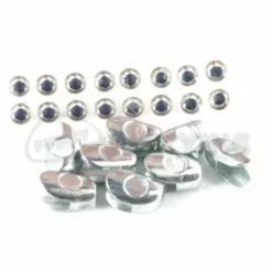 Fish Skull Flymen Fish-Skull Baitfish Heads - Funky Fly Tying -Fly Tying Materials Sales Flymen Fish Skulls Silver 1