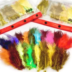 Frodin Feather Packs - Funky Fly Tying -Fly Tying Materials Sales Frodin Pheasant Rump Feather 100 Pack 1
