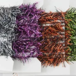 Funky 10mm Black And Dyed Holographic - Funky Fly Tying -Fly Tying Materials Sales Funky 10mm Black and Dyed Holographic 3