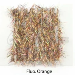Funky 10mm Mosaic Micro Core - Funky Fly Tying -Fly Tying Materials Sales Funky 10mm Mosaic Micro Core Fluo Orange