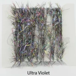 Funky 10mm Mosaic Micro Core - Funky Fly Tying -Fly Tying Materials Sales Funky 10mm Mosaic Micro Core Ultra Violet