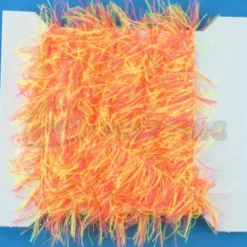 Funky 10mm Neon Lights Straggle Fritz - Funky Fly Tying 27 Funky 10mm Neon Lights Straggle Fritz - Funky Fly Tying -Fly Tying Materials Sales Funky 10mm Neon Lights Straggle Fritz Flame 1