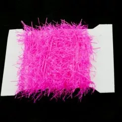 Funky 15mm Neon Hackle Fritz - Funky Fly Tying -Fly Tying Materials Sales Funky 15mm Neon Hackle Fritz Fluo Pink