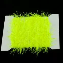 Funky 15mm Neon Hackle Fritz - Funky Fly Tying -Fly Tying Materials Sales Funky 15mm Neon Hackle Fritz Fluo Yellow 1