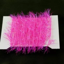 Funky 15mm Neon Hackle UV Fritz - Funky Fly Tying -Fly Tying Materials Sales Funky 15mm Neon Hackle UV Fritz Fluo Pink 1