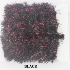 Funky 16mm Bonded Blob Dennis The Menace - Funky Fly Tying -Fly Tying Materials Sales Funky 16mm Bonded Blob Dennis the Menace Black