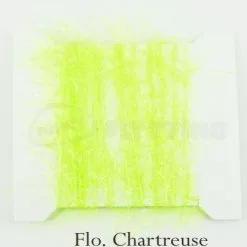 Funky 17mm Straggle Fritz - Funky Fly Tying 26 Funky 17mm Straggle Fritz - Funky Fly Tying -Fly Tying Materials Sales Funky 17mm Straggle Fritz Flo Chartreuse