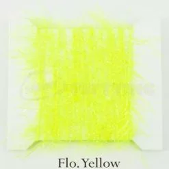 Funky 17mm Straggle Fritz - Funky Fly Tying 20 Funky 17mm Straggle Fritz - Funky Fly Tying -Fly Tying Materials Sales Funky 17mm Straggle Fritz Flo Yellow