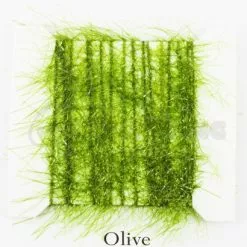 Funky 17mm Straggle Fritz - Funky Fly Tying 33 Funky 17mm Straggle Fritz - Funky Fly Tying -Fly Tying Materials Sales Funky 17mm Straggle Fritz Olive 1