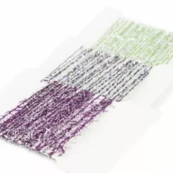 Funky 3D Micro Straggle UV & Silver Fritz - Funky Fly Tying