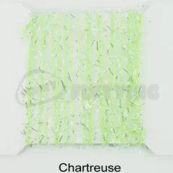 Funky 3D Micro Straggle UV & Silver Fritz - Funky Fly Tying 39 Funky 3D Micro Straggle UV & Silver Fritz - Funky Fly Tying -Fly Tying Materials Sales Funky 3D Micro Straggle Uv Silver Fritz Chartreuse 1