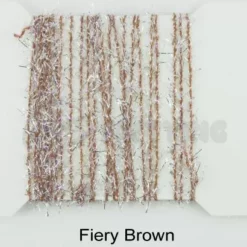 Funky 3D Micro Straggle UV & Silver Fritz - Funky Fly Tying 34 Funky 3D Micro Straggle UV & Silver Fritz - Funky Fly Tying -Fly Tying Materials Sales Funky 3D Micro Straggle Uv Silver Fritz Fiery Brown