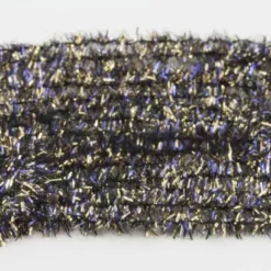 Funky 3mm 3D Gold & UV - Funky Fly Tying -Fly Tying Materials Sales Funky 3mm 3D Gold UV Black