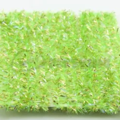 Funky 3mm 3D Gold & UV - Funky Fly Tying -Fly Tying Materials Sales Funky 3mm 3D Gold UV Chartreuse 1