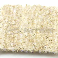 Funky 3mm 3D Gold & UV - Funky Fly Tying -Fly Tying Materials Sales Funky 3mm 3D Gold UV Fluo White 1