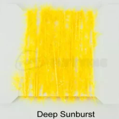 Funky 5mm Crystal Hackle Fritz - Funky Fly Tying -Fly Tying Materials Sales Funky 5mm Crystal Hackle Fritz Deep Sunburst 1