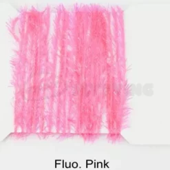 Funky 5mm Crystal Hackle Fritz - Funky Fly Tying -Fly Tying Materials Sales Funky 5mm Crystal Hackle Fritz Fluo Pink