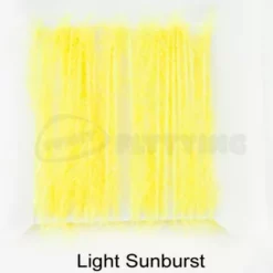 Funky 5mm Crystal Hackle Fritz - Funky Fly Tying -Fly Tying Materials Sales Funky 5mm Crystal Hackle Fritz Light Sunburst 1