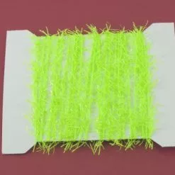Funky 6mm Neon Hackle - Funky Fly Tying -Fly Tying Materials Sales Funky 6mm Neon Hackle Fluo Green 1