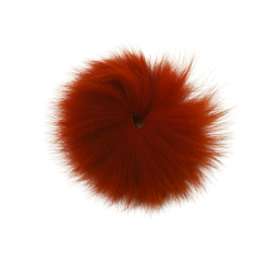 Funky Arctic Fox Tail Pieces - Funky Fly Tying -Fly Tying Materials Sales Funky Artic Fox Tail Fiery Brown 1