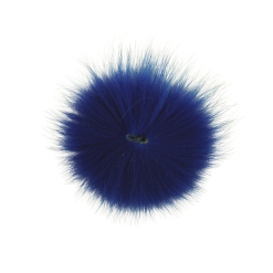 Funky Arctic Fox Tail Pieces - Funky Fly Tying -Fly Tying Materials Sales Funky Artic Fox Tail Royal Blue