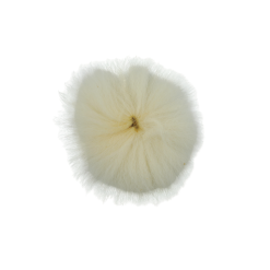 Funky Arctic Fox Tail Pieces - Funky Fly Tying -Fly Tying Materials Sales Funky Artic Fox Tail White 1