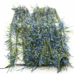 Funky Blue Flash Damsel Fritz - Funky Fly Tying -Fly Tying Materials Sales Funky Blue Flash Damsel Fritz 2 1