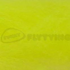 Funky Fibre - Funky Fly Tying -Fly Tying Materials Sales Funky Fibre FLuo Yellow