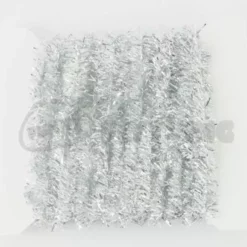 Funky Metallic Gold And Silver Fritz - Funky Fly Tying -Fly Tying Materials Sales Funky Metallic Gold and Silver Fritz Silver